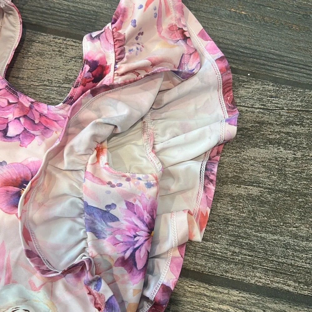 Posh Peanut Ruffled Swimsuit - Picture 3 of 5